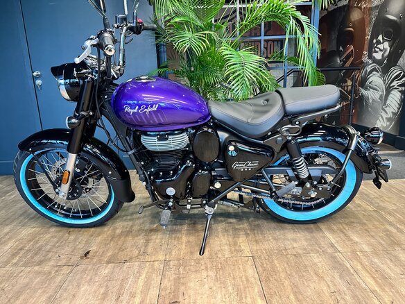 2026 Royal Enfield Goan Classic 350, фиолетовый, 529000 рублей - вид 12