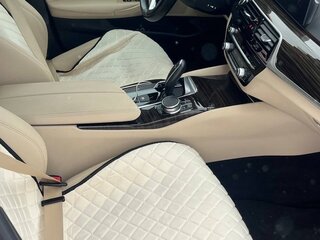 2019 BMW 5 серии 530i xDrive VII (G30/G31/G38), белый, 4200000 рублей, вид 5