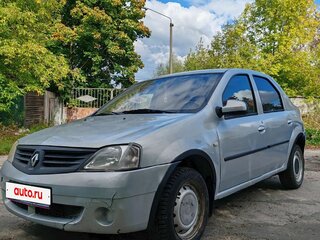 2007 Renault Logan I, серый, 333000 рублей, вид 1