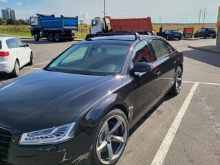2014 Audi A8 Long III (D4) Рестайлинг, чёрный, 2750000 рублей, вид 2