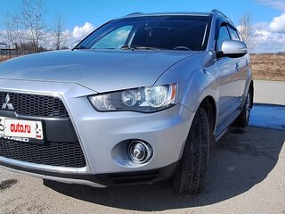 2009 Mitsubishi Outlander II Рестайлинг, серый, 1300000 рублей, вид 2