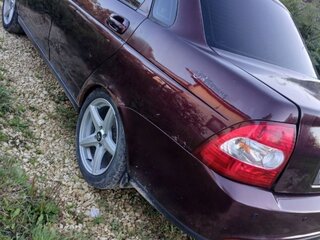 2011 Lada (ВАЗ) Priora I, пурпурный, 200000 рублей, вид 2