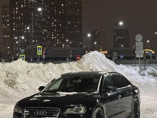 2012 Audi A8 Long III (D4), чёрный, 1699999 рублей, вид 1