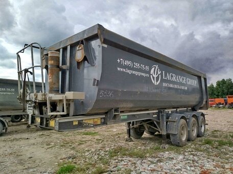 2021 Grunwald Полуприцеп самосвальный, серый, 1577000 рублей, вид 1