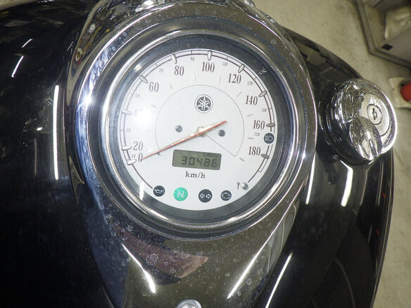 2007 Yamaha XVS1100, чёрный, 600000 рублей - вид 7