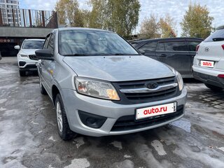 2015 Lada (ВАЗ) Granta I, серебристый, 400000 рублей, вид 3