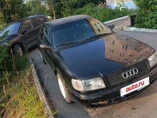 1993 Audi 100 IV (C4), чёрный, 130000 рублей, вид 2