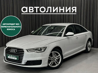 2015 Audi A6 IV (C7) Рестайлинг, белый, 1770000 рублей, вид 1