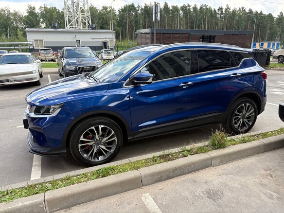 2021 Geely Coolray I, синий, 1580000 рублей - вид 7
