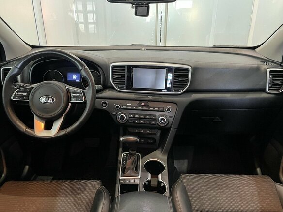 2019 Kia Sportage IV Рестайлинг, чёрный - вид 4