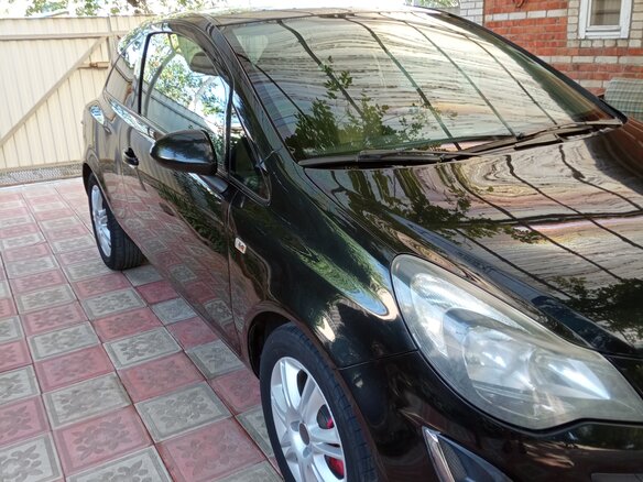 2012 Opel Corsa D Рестайлинг II, чёрный, 690000 рублей - вид 1