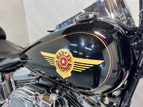 1998 Harley-Davidson Fat Boy, чёрный, 770000 рублей - вид 15