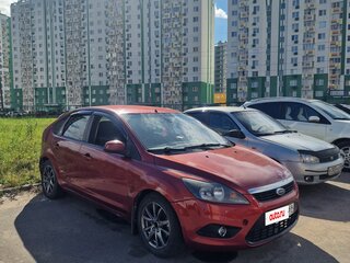 2008 Ford Focus II Рестайлинг, красный, 430000 рублей, вид 1