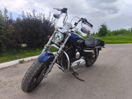 2013 Harley-Davidson Sportster 1200, синий, 710000 рублей, вид 1