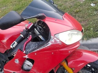 2000 Yamaha YZF-R6, красный, 330000 рублей, вид 4