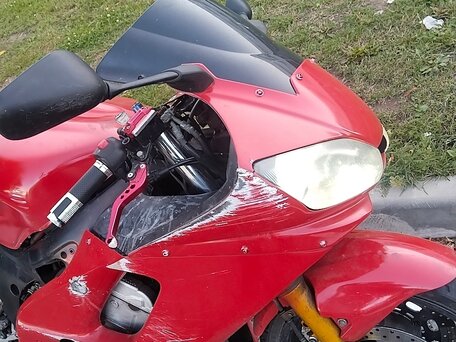 2000 Yamaha YZF-R6, красный, 330000 рублей, вид 4