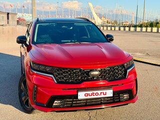 2021 Kia Sorento IV, красный, 4200000 рублей, вид 4