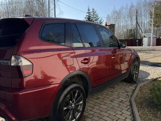 2009 BMW X3 20d I (E83) Рестайлинг, красный, 910000 рублей, вид 4