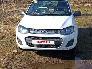 2015 Lada (ВАЗ) Kalina II, белый, 450000 рублей, вид 2