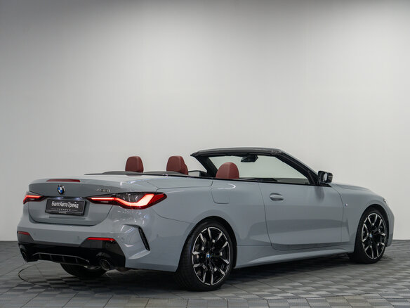 2025 BMW 4 серии 430i G22, G23, G26 Рестайлинг, серый - вид 8