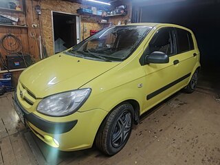 2006 Hyundai Getz I Рестайлинг, жёлтый, 350000 рублей, вид 1