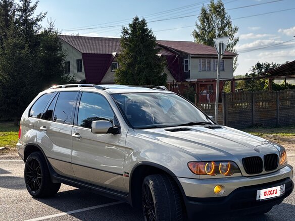 2003 BMW X5 3.0i I (E53), бежевый, 1250000 рублей - вид 8