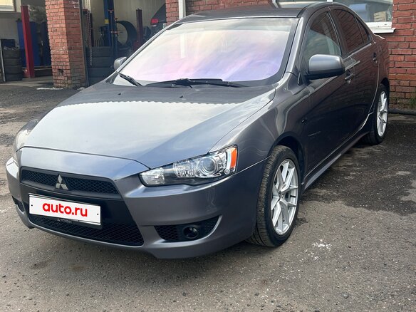 2010 Mitsubishi Lancer X, серый, 833333 рублей - вид 5