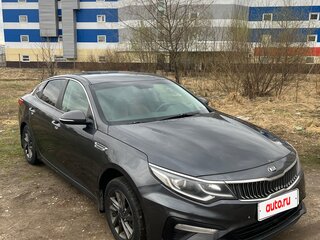 2019 Kia Optima IV Рестайлинг, серый, 1300000 рублей, вид 2