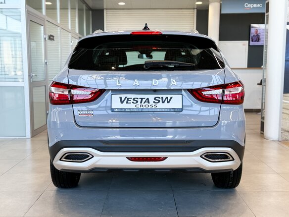 2026 Lada (ВАЗ) Vesta SW Cross I Рестайлинг (NG), серый, 2128000 рублей - вид 4