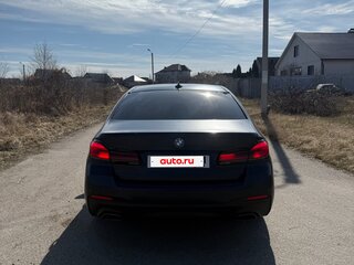 2021 BMW 5 серии 530d xDrive VII (G30/G31/G38) Рестайлинг, чёрный, 7150000 рублей, вид 4