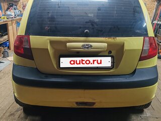2006 Hyundai Getz I Рестайлинг, жёлтый, 350000 рублей, вид 4