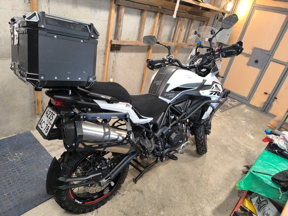 2023 Benelli TRK 502 X, белый, 500000 рублей - вид 17