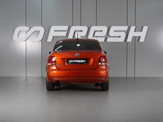 2017 Volkswagen Polo V Рестайлинг, оранжевый, 1155000 рублей, вид 4