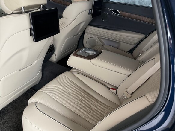 2021 Genesis G80 II, синий, 5600000 рублей - вид 11