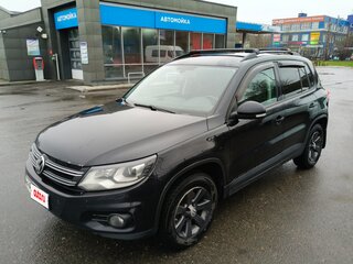 2012 Volkswagen Tiguan I Рестайлинг, чёрный, 1100000 рублей, вид 1