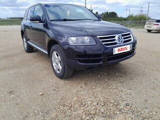 2005 Volkswagen Touareg I, чёрный, 900000 рублей, вид 3