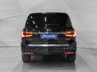 2021 Infiniti QX80 I Рестайлинг 3, чёрный, 5690000 рублей, вид 4