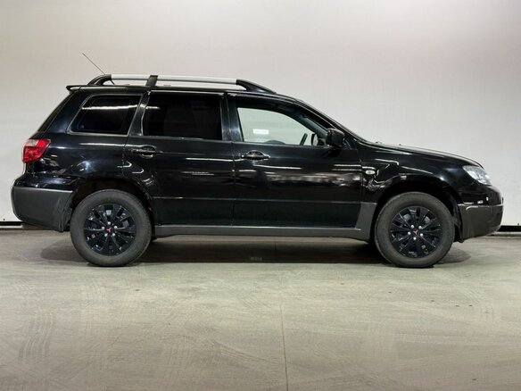 2007 Mitsubishi Outlander I, чёрный - вид 3