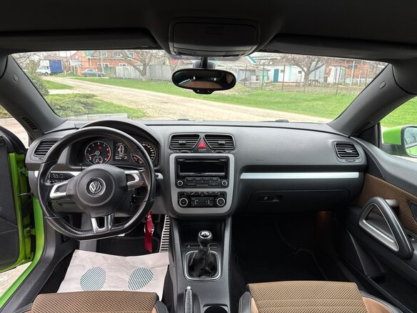 2011 Volkswagen Scirocco III, зелёный, 1130000 рублей - вид 7