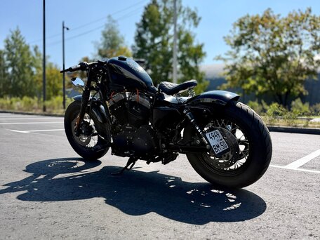 2010 Harley-Davidson Forty-Eight, чёрный, 870000 рублей, вид 3