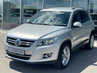 2009 Volkswagen Tiguan I, серебристый, 844000 рублей, вид 1