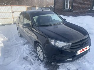 2021 Lada (ВАЗ) Granta I Рестайлинг, чёрный, 550000 рублей, вид 2