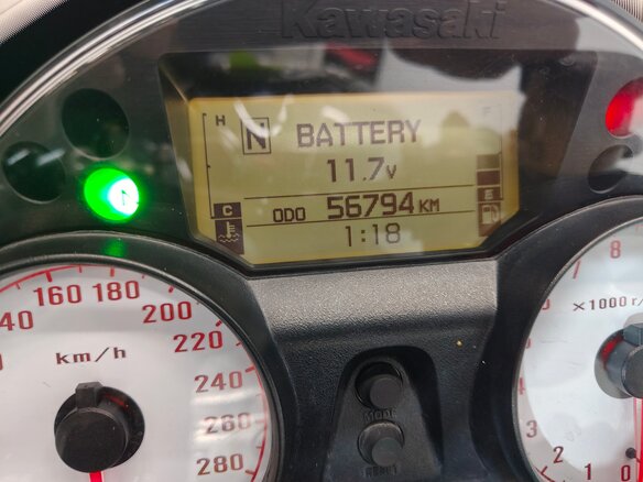 2007 Kawasaki ZZR 1400, синий, 599000 рублей - вид 6
