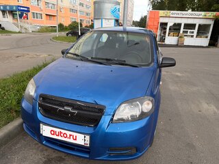 2008 Chevrolet Aveo I Рестайлинг, синий, 195000 рублей, вид 4