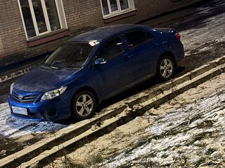 2011 Toyota Corolla X (E140, E150) Рестайлинг, синий, 920000 рублей, вид 5