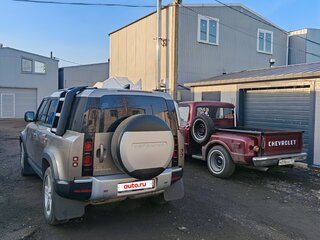 2021 Land Rover Defender 110 II, серебристый, 4555555 рублей, вид 5