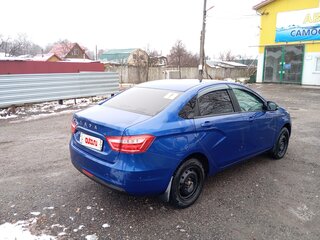 2021 Lada (ВАЗ) Vesta I, синий, 1150000 рублей, вид 5