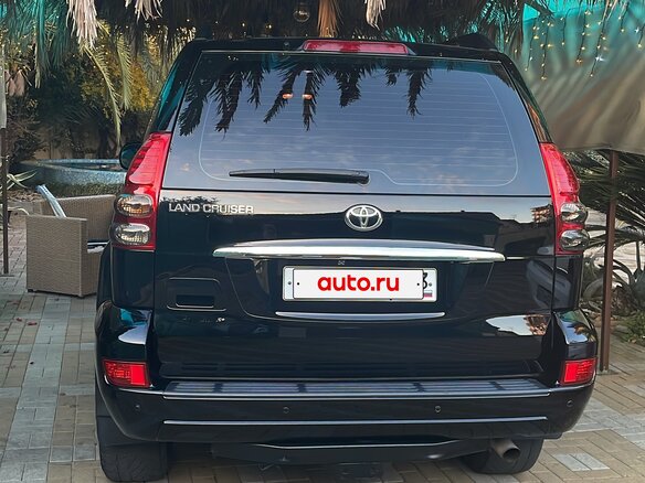 2008 Toyota Land Cruiser Prado 4-speed 120 Series Рестайлинг, чёрный, 3000000 рублей - вид 3