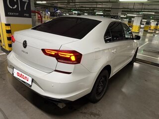 2020 Volkswagen Polo VI, белый, 990000 рублей, вид 4