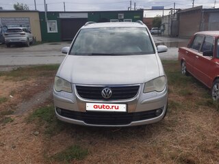 2007 Volkswagen Touran I Рестайлинг, серебристый, 350000 рублей, вид 1
